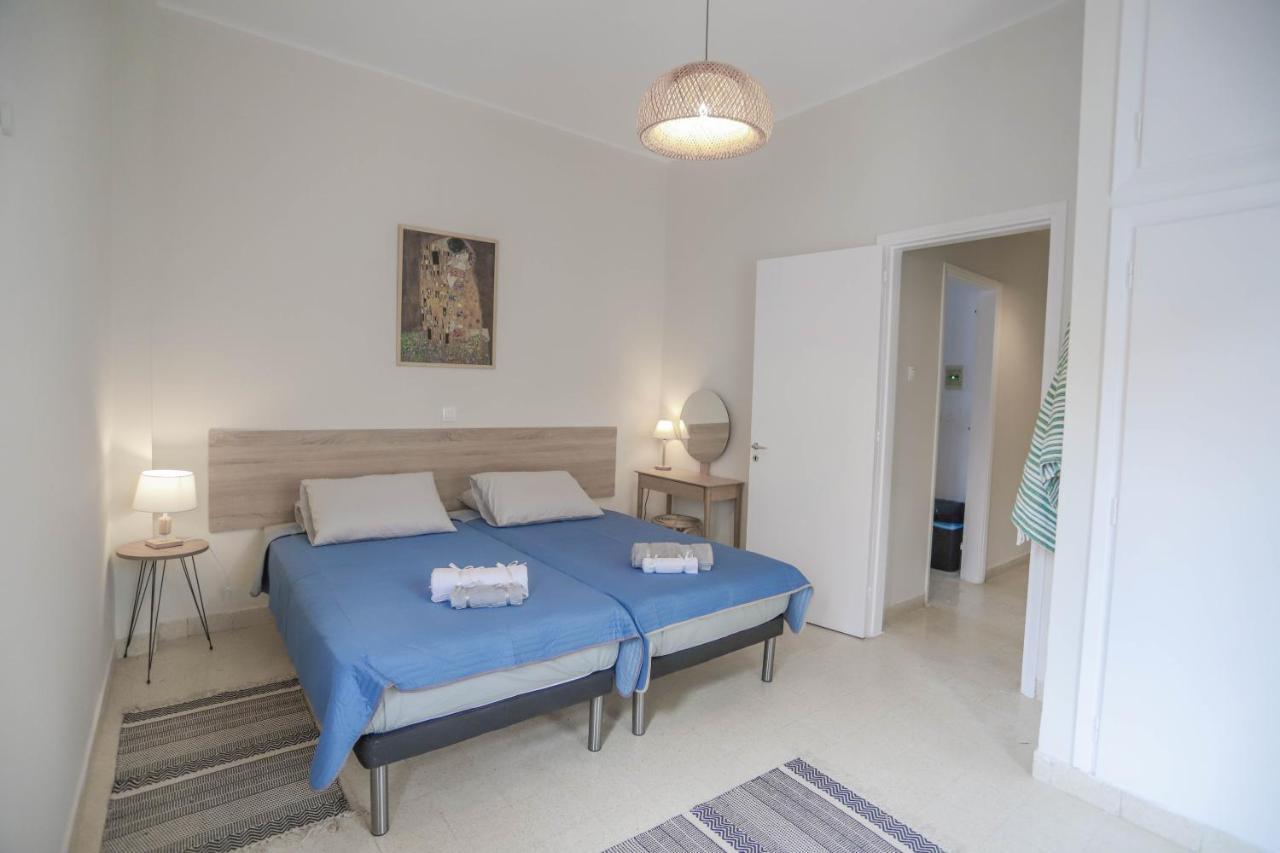 Traditional Town Garden Apartment Rhodes City Kültér fotó